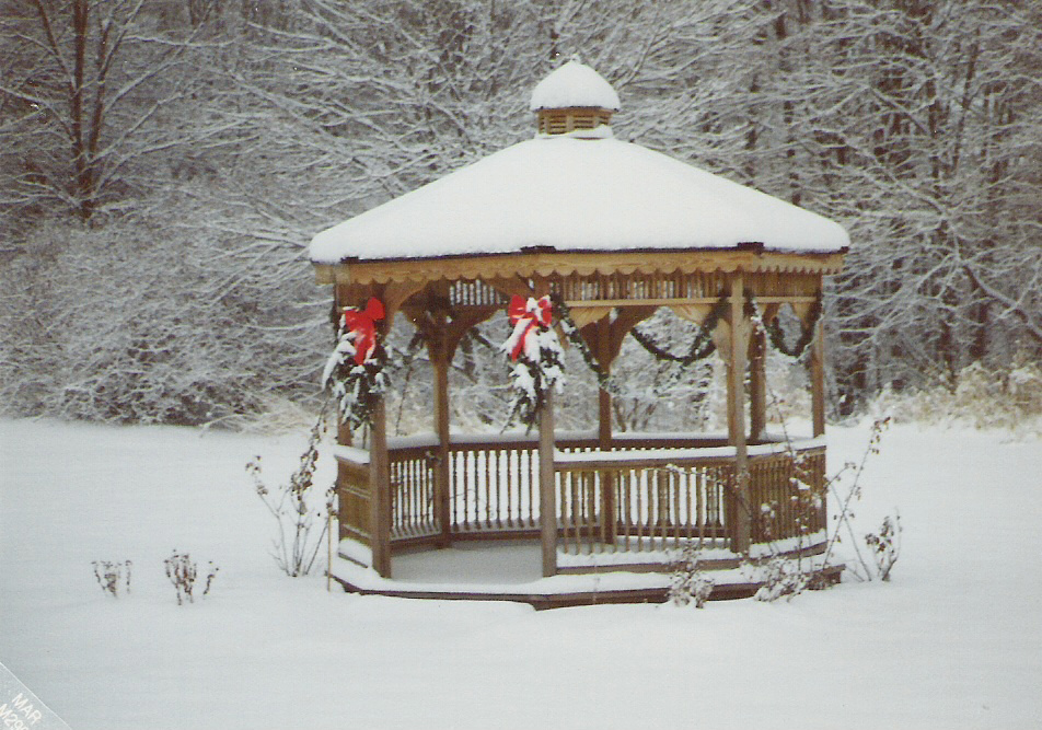 Gazebo in Winter